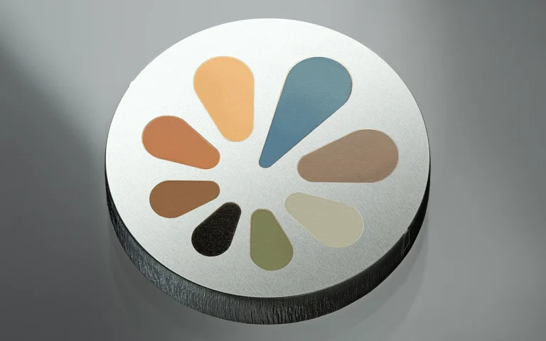 Color marking of stainless steel