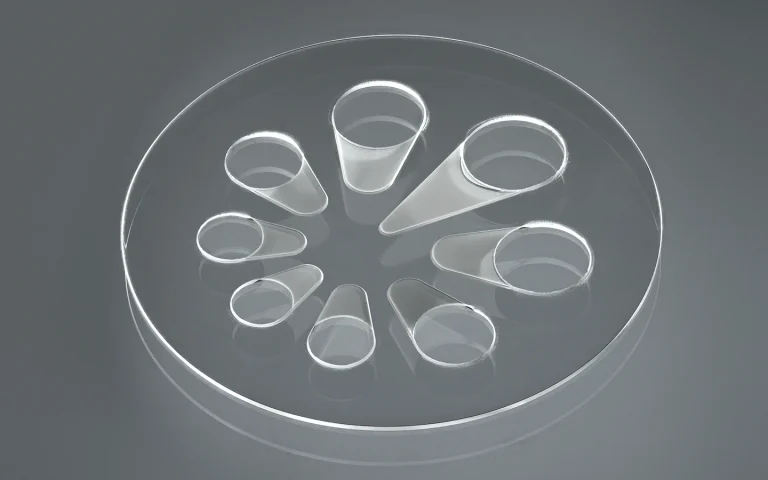 Sapphire milling.