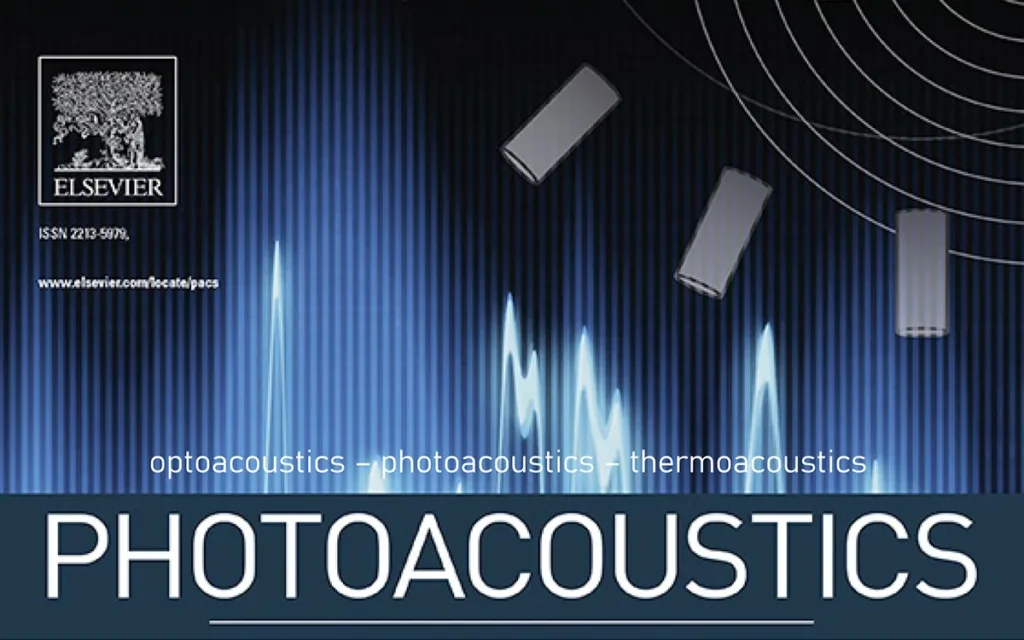Photoacoustics journal cover, volume 50.