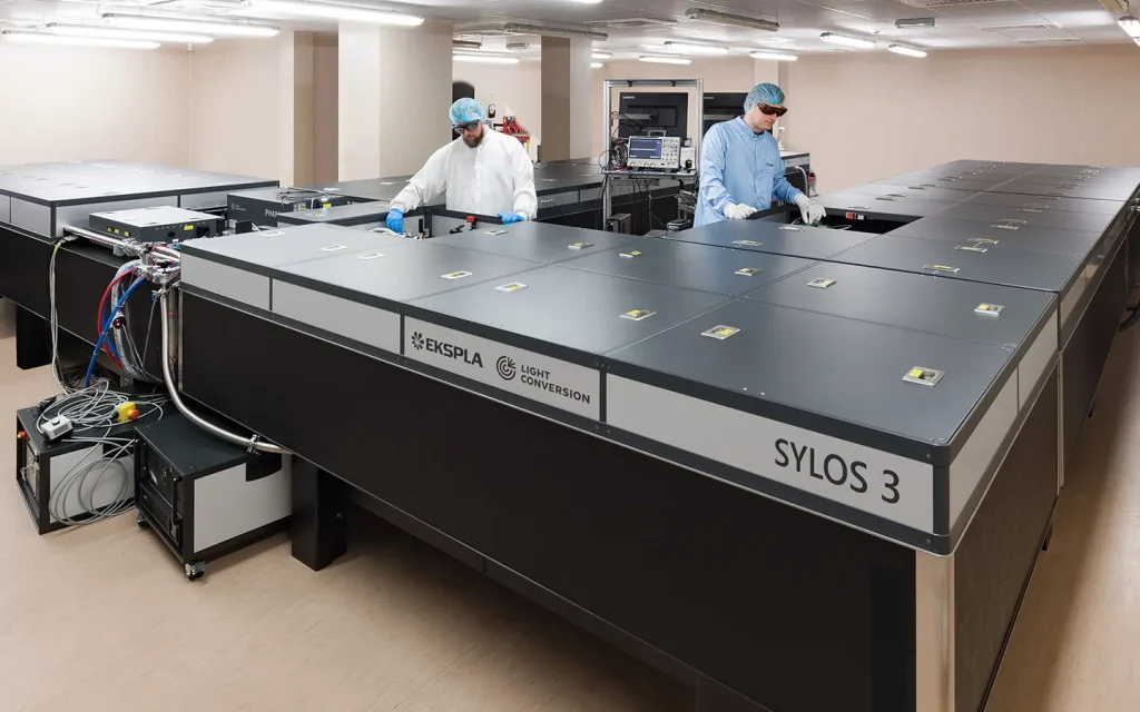 SYLOS 3: High-Intensity Laser System for Fundamental Research