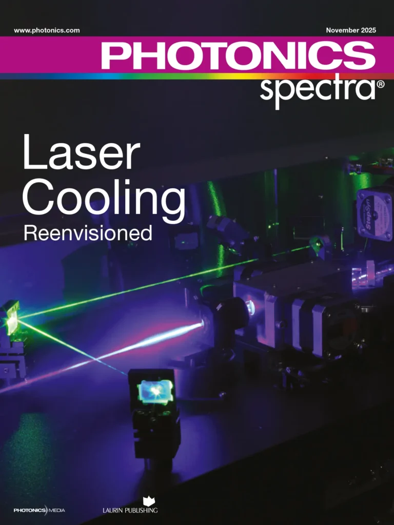 The Photonics Spectra cover
