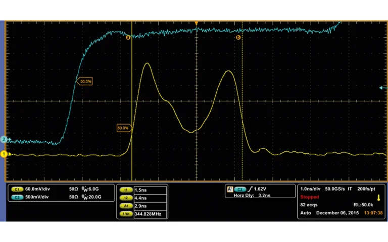 Temporally M shaped pulse