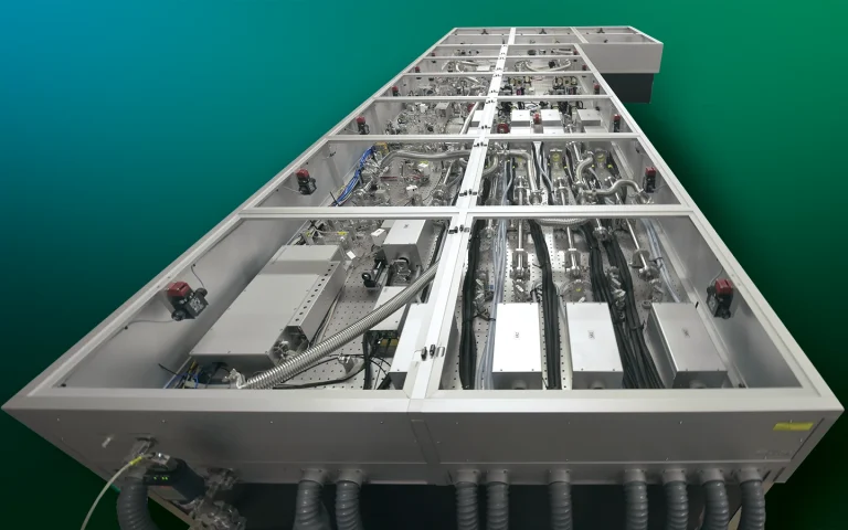 Integrated multi-channel high energy PicoFlux pump lasers into OPCPA.