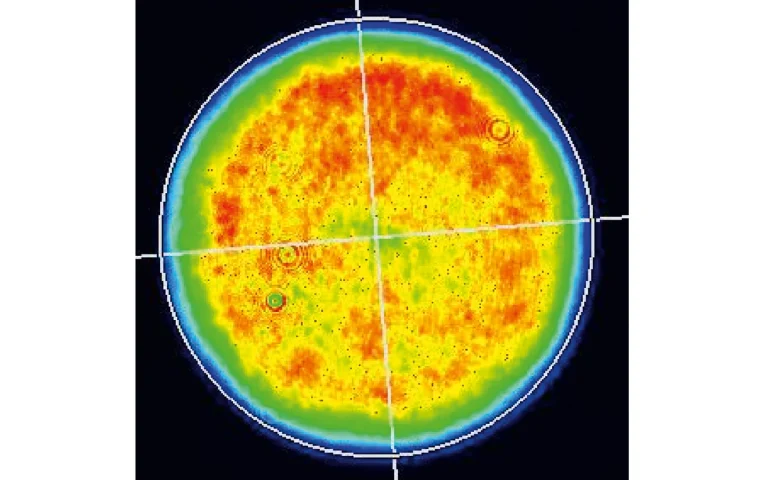 Typical near field beam profile at 1064&nbsp;nm.