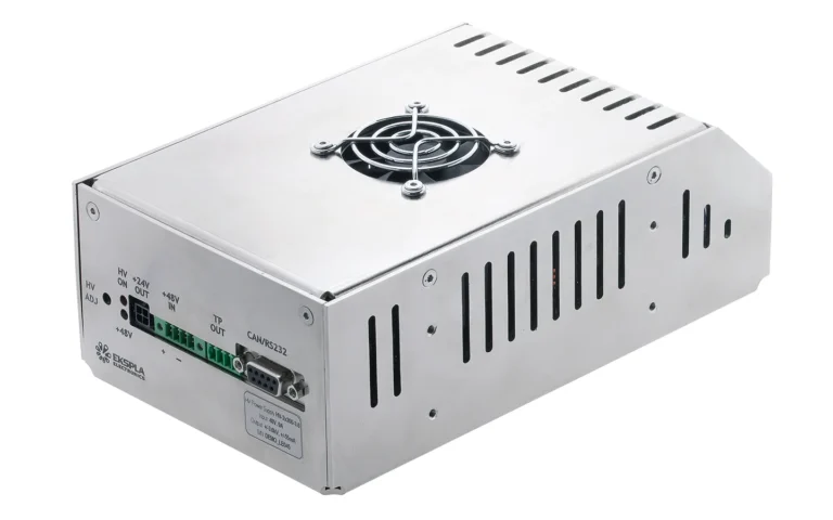 Image of high power encased HV power supply.