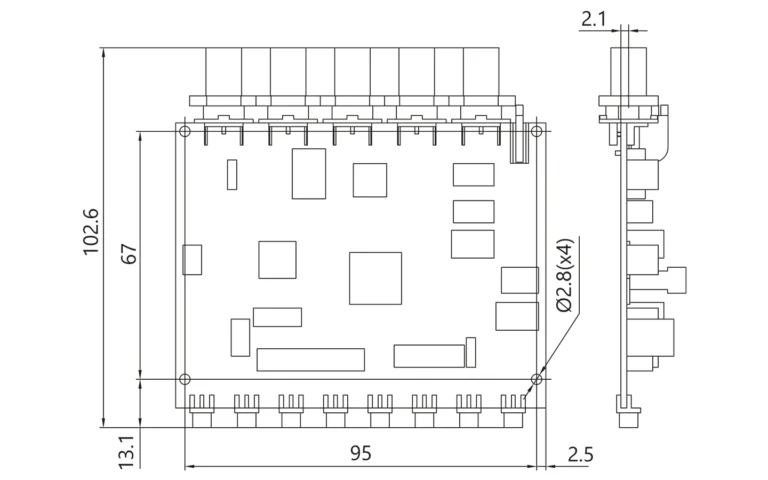 Drawings of SY4000 OEM version