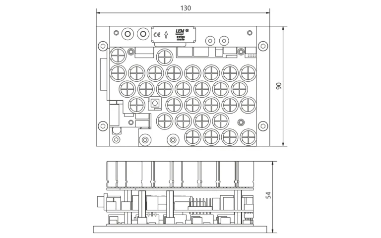 Drawings of uniLDD-C-QCW.