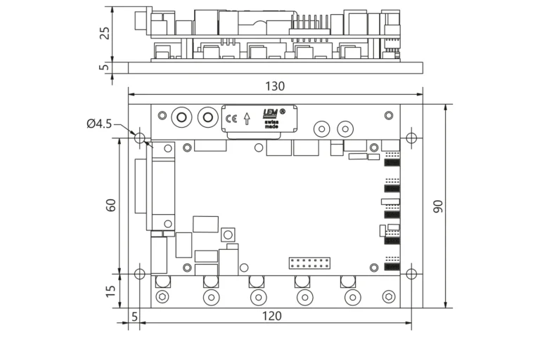 Drawings of uniLDD-C-CW.
