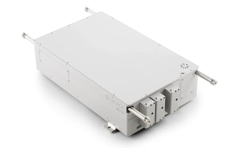 For easier transportation laser features integrated carrying handles, which can be hidden inside, when not in need