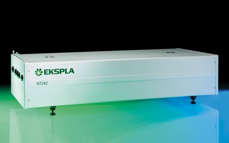 Broadly tunable kHz pulsed DPSS laser NT242