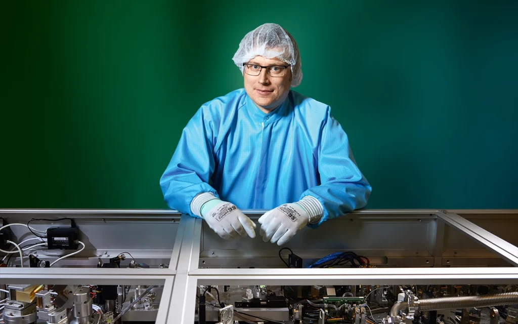 Donatas Lengvinas. Senior engineer in the high intensity laser group at Ekspla