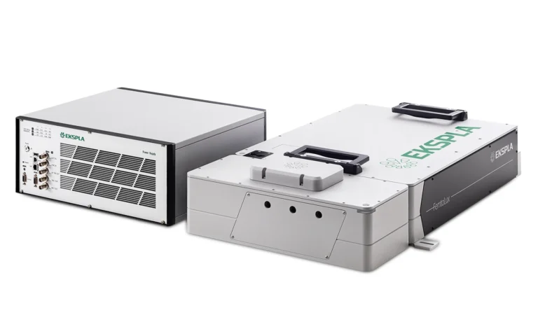 FemtoLux with harmonics module and power supply.